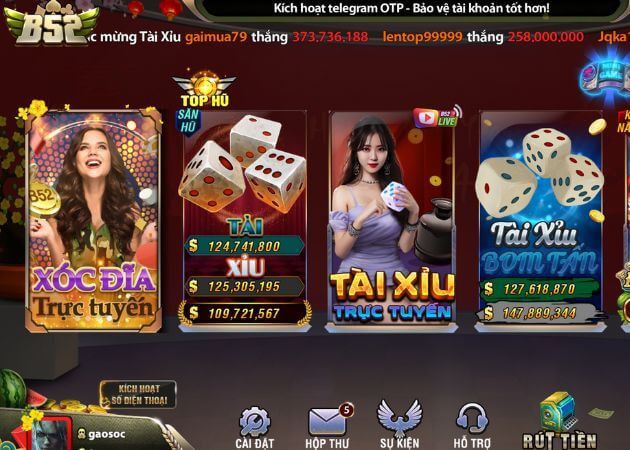 Giới thiệu cổng game B52 cho người mới tham gia