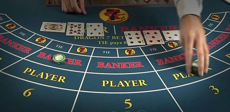 Các cửa đặt trong bài Baccarat